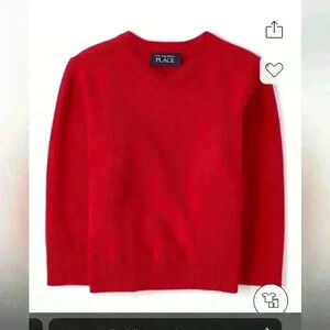 Baby boy V Neck Sweater - Classicred